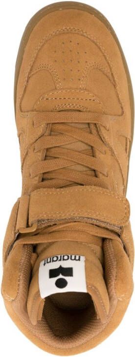 ISABEL MARANT Brooklee high-top sneakers Bruin