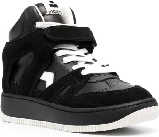ISABEL MARANT Brooklee high-top sneakers Zwart