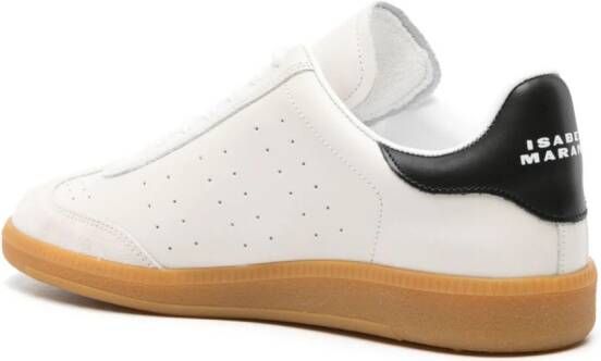 ISABEL MARANT Bryce leren sneakers Beige