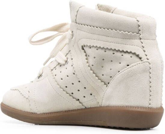 ISABEL MARANT Suède sneakers Beige