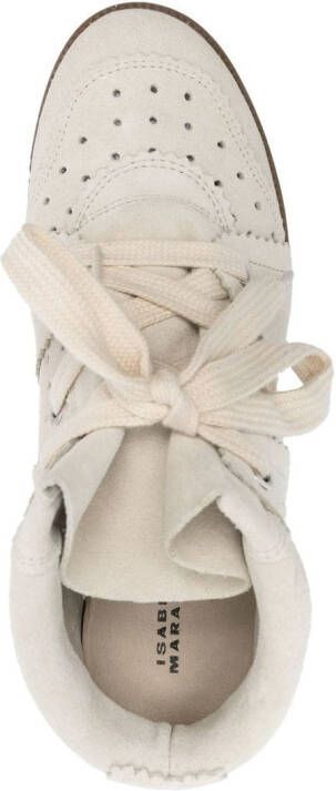 ISABEL MARANT Suède sneakers Beige