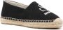 ISABEL MARANT Canae espadrilles met logo Zwart - Thumbnail 2