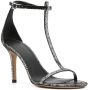 ISABEL MARANT Leren sandalen Zilver - Thumbnail 2