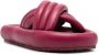 ISABEL MARANT Slippers met plateauzool Rood - Thumbnail 2