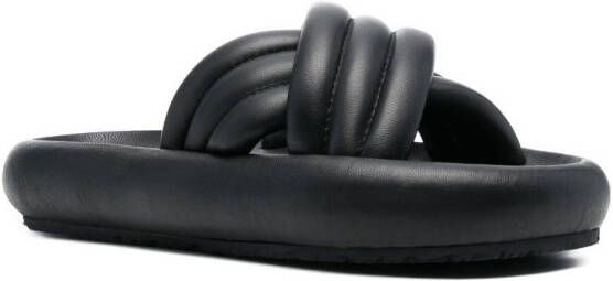 ISABEL MARANT Niloo sandalen met plateauzool Zwart