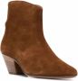 ISABEL MARANT Dacken enkellaarzen Bruin - Thumbnail 1