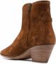 ISABEL MARANT Dacken enkellaarzen Bruin - Thumbnail 2