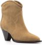 ISABEL MARANT Darizo suède enkellaarzen Beige - Thumbnail 2