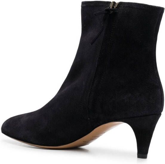 ISABEL MARANT 55 mm Deone suède laarzen Zwart