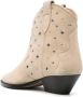 ISABEL MARANT Dewina 40mm suede ankle boot Beige - Thumbnail 3
