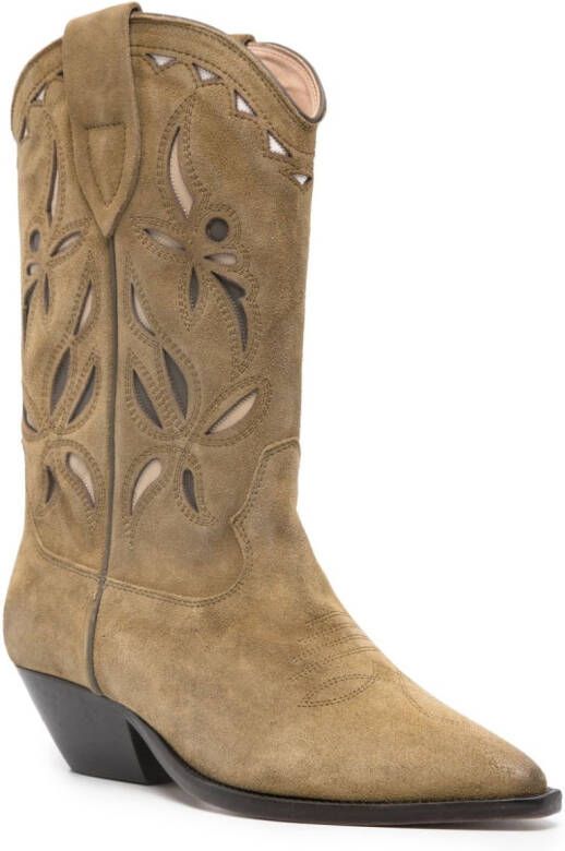 ISABEL MARANT Duerto 40 cowboylaarzen Beige