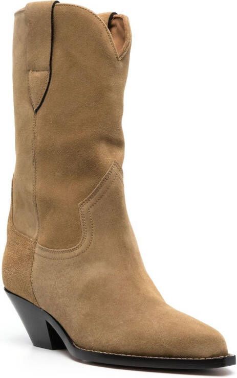 ISABEL MARANT Dahope suède laarzen Beige