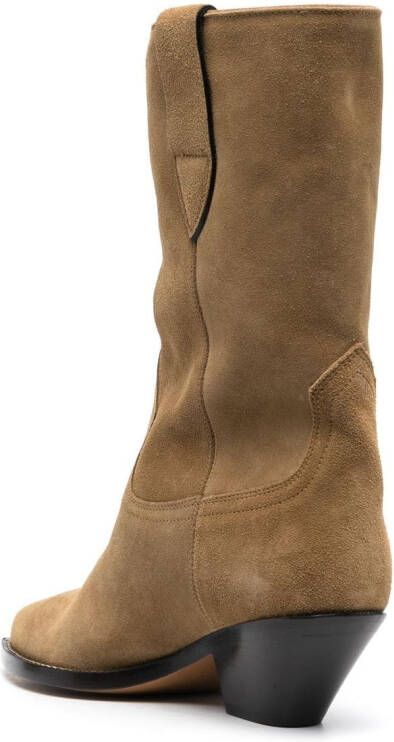 ISABEL MARANT Dahope suède laarzen Beige