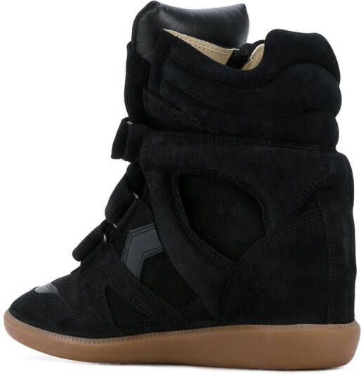 ISABEL MARANT Étoile Beckett high-top sneakers Zwart