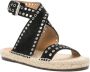 ISABEL MARANT Suède espadrilles Zwart - Thumbnail 2