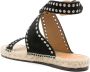 ISABEL MARANT Suède espadrilles Zwart - Thumbnail 3