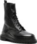 ISABEL MARANT Ghiso leren veterlaarzen Zwart - Thumbnail 2