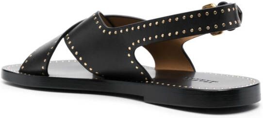 ISABEL MARANT Jane sandalen met studs Zwart