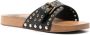 ISABEL MARANT Jaso slippers met gesp Zwart - Thumbnail 2