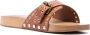 ISABEL MARANT Jaso slippers met gesp Bruin - Thumbnail 2