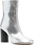 ISABEL MARANT Labee 90mm leren laarzen Zilver - Thumbnail 2