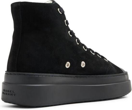 ISABEL MARANT Austen high-top sneakers Zwart