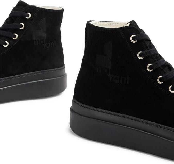 ISABEL MARANT Austen high-top sneakers Zwart