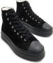 ISABEL MARANT logo-print hi-top sneakers Zwart - Thumbnail 5