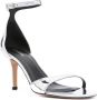 ISABEL MARANT Metallic sandalen Zilver - Thumbnail 2