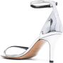 ISABEL MARANT Ailisa leren sandalen Zilver - Thumbnail 3
