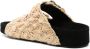 ISABEL MARANT Sandalen met raffia hak Beige - Thumbnail 3