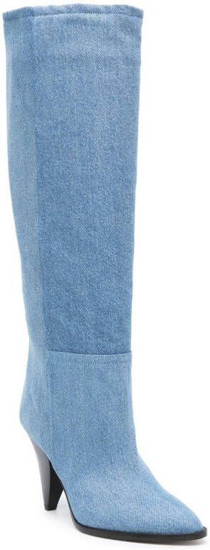 ISABEL MARANT Ririo denim laarzen Blauw