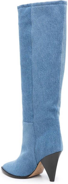 ISABEL MARANT Ririo denim laarzen Blauw