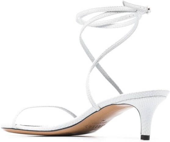 ISABEL MARANT 60 mm Aridee sandalen Wit