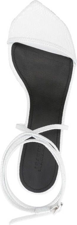 ISABEL MARANT 60 mm Aridee sandalen Wit
