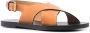 ISABEL MARANT Jane leren sandalen Bruin - Thumbnail 2