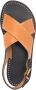 ISABEL MARANT Slingback sandalen met gekruiste bandjes Bruin - Thumbnail 4