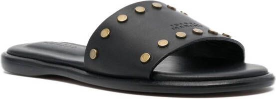 ISABEL MARANT Slippers verfraaid met studs Zwart