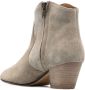 ISABEL MARANT Dicker suède enkellaarzen Beige - Thumbnail 3