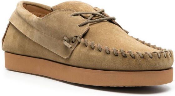 MARANT Suède bootschoenen Beige