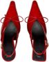 Jacquemus Abra 100 mm slingback sandalen Rood - Thumbnail 4