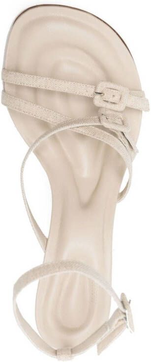 Jacquemus Camargue sandalen Beige