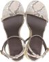 Jacquemus 120 mm Les Doubles sandalen Beige - Thumbnail 4