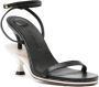 Jacquemus Les Doubles 100 sandalen Zwart - Thumbnail 2