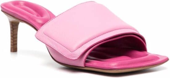 Jacquemus Les mules muiltjes Piscine sandalen Roze