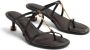 Jacquemus Les Sandales Basses Pralu muiltjes Zwart - Thumbnail 4