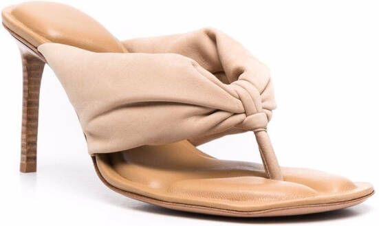 Jacquemus Les Sandales Nocio sandalen Beige