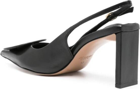 Jacquemus Les Slingbacks Duelo Hautes 80mm pumps Zwart