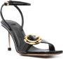 Jacquemus Regalo 100mm sandalen Zwart - Thumbnail 2