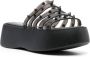 Jean Paul Gaultier x Melissa 60 mm Punk Love Becky sandalen met plateauzool Zwart - Thumbnail 2